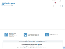 Tablet Screenshot of medicopex.com